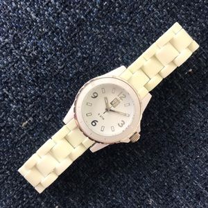 Roxy White & Mint Green Girls Watch